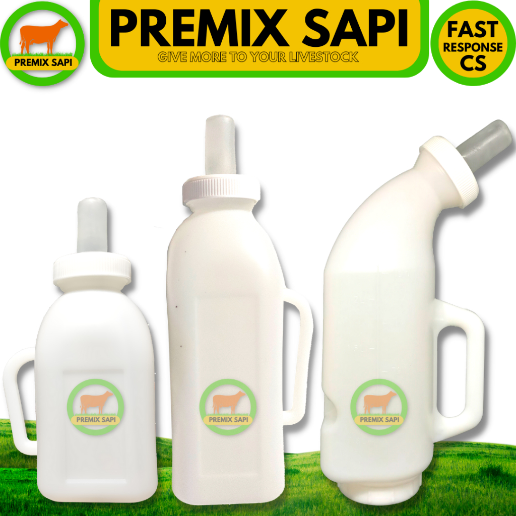 BOTOL DOT PEDET 1L 2L DAN 2.5LPUTIH (SAPI) - BOTOL DOT ANAK SAPI - DOT BERKUALITAS