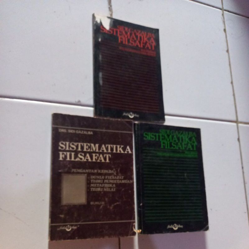 Sistematika filsafat - Sidi Gazalba