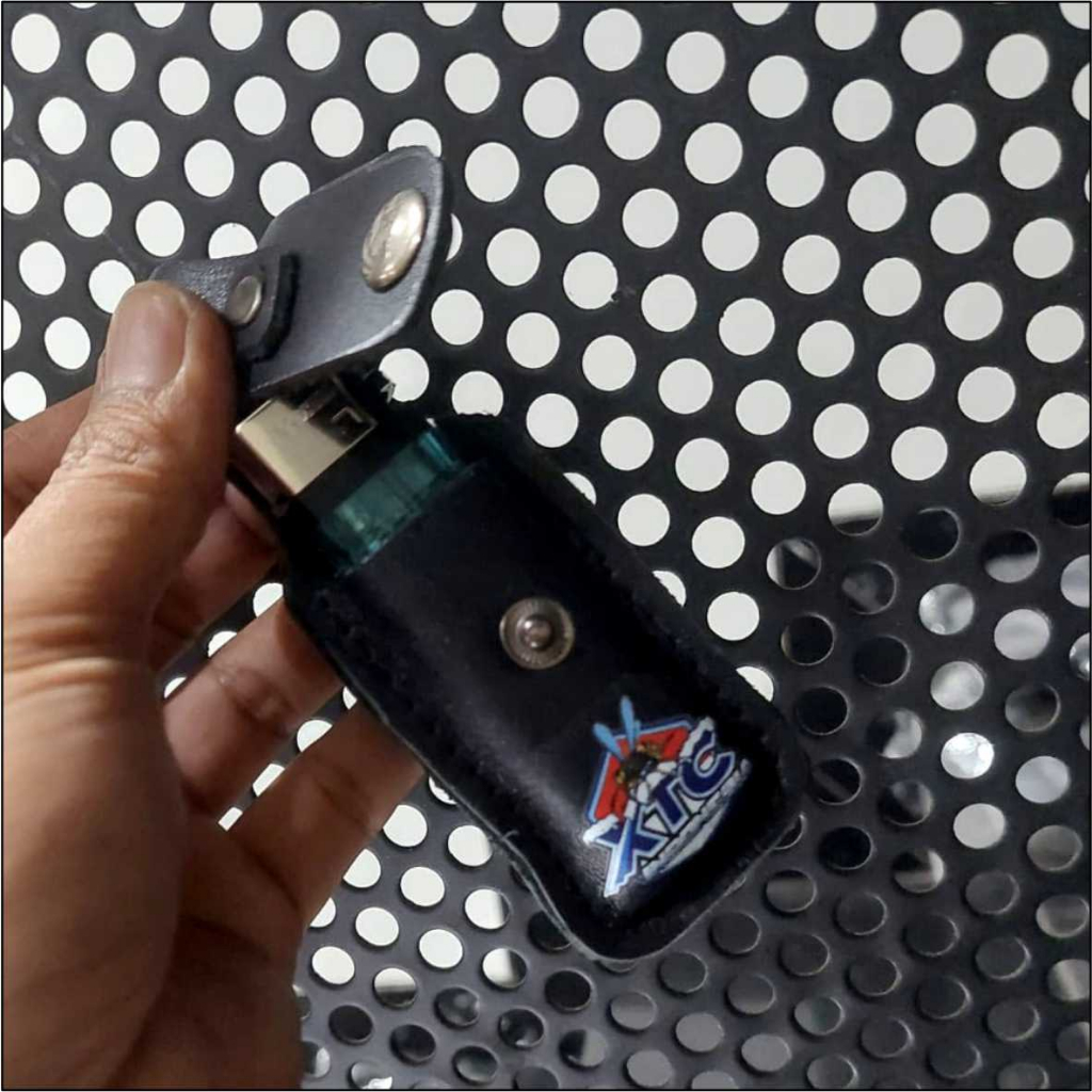 Gantungan XTC405A Kunci XTC gantungan korek cricket motor mobil Kulit Asli Sapi indonesia tas gantun