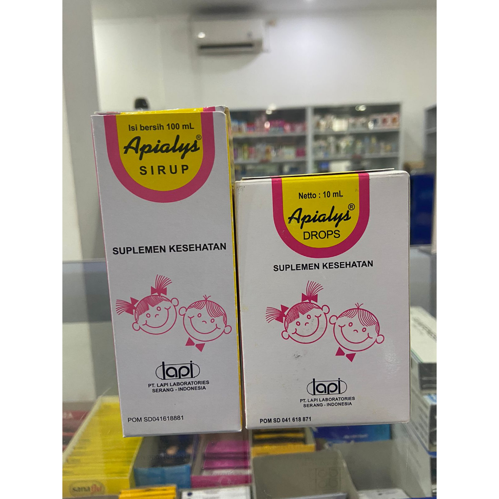 APIALYS ANAK 100ML, APIALYS 10ML VITAMIN