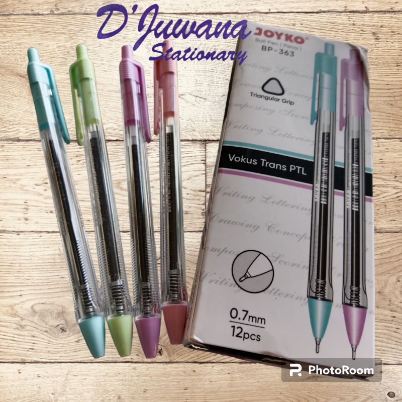

Pulpen Joyko BP-363 Vokus Trans (1pcs)