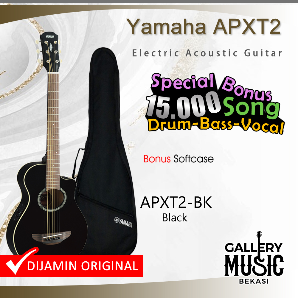 Yamaha APX T2 Gitar Akustik Elektrik Original /APXT2/APXT 2 Gitar 3/4