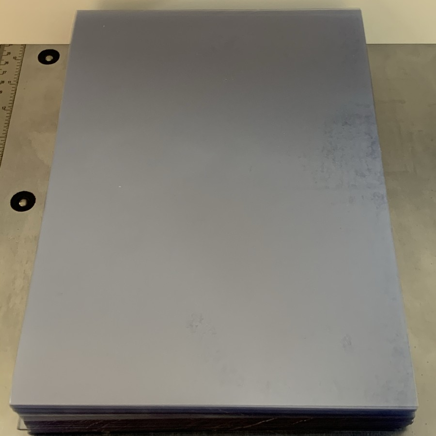 

Cover mika jilid bening tebal 0.20mm X 30cm X 40cm