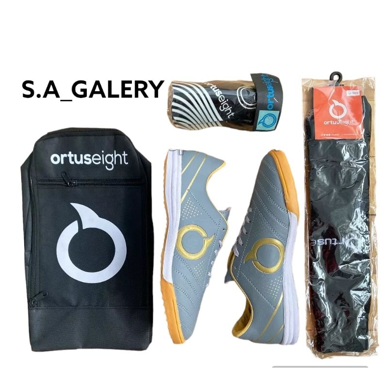 SEPATU FUTSAL ORTUS FORDE PAKET KOMPLIT MURAH SIZE DEWASA/SEPATU FUTSAL ORTUS/PROMO SEPATU FUTSAL