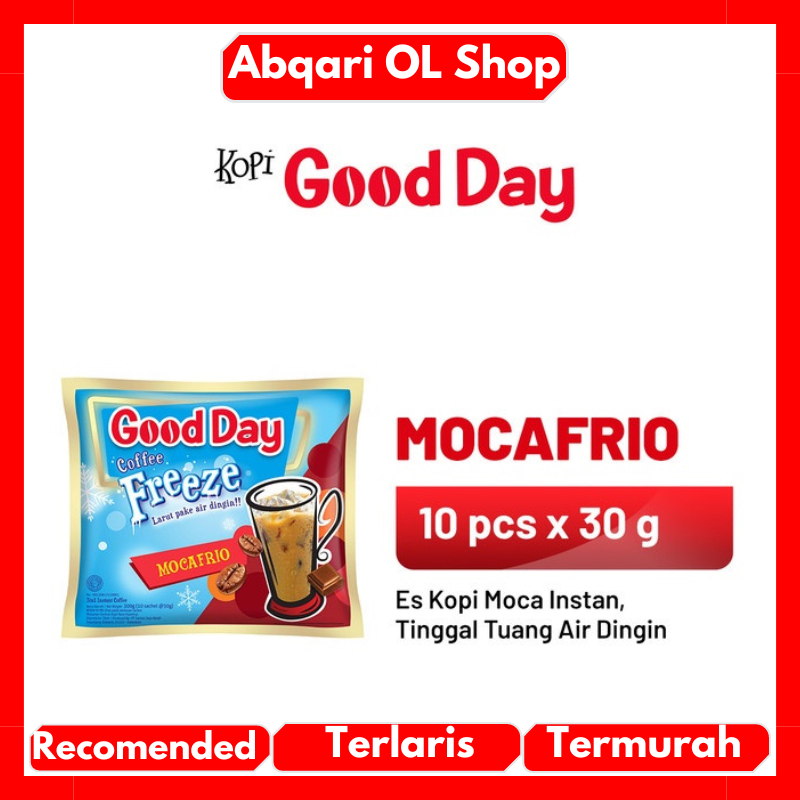 

GOOD DAY Coffee Freeze Mocafrio 1 Renteng (10 x 30 gr)