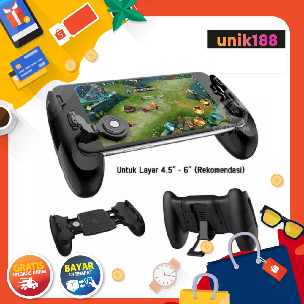 GamePad 3in1 untuk game apa saja bisa joy stik handphone joystik hp joystik gaming