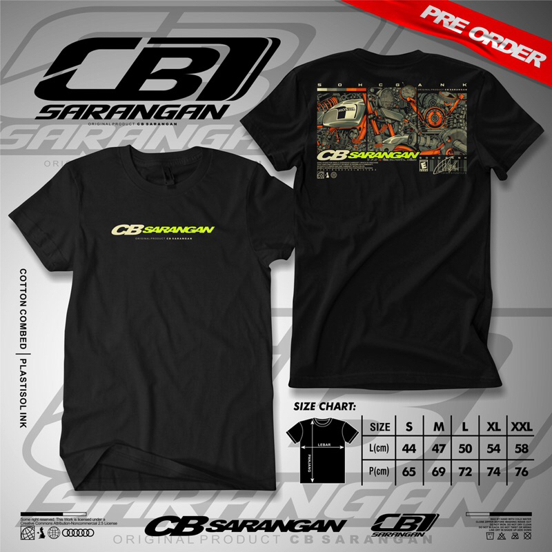 KAOS CB SARANGAN ORIGINAL cbsarangan