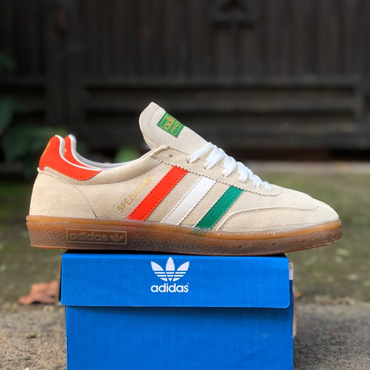 [Bisa Cod]Sepatu Sneakers Pria Wanita Adidas Munchen Navy Ice Blue Spezial Hanball Grade Original
