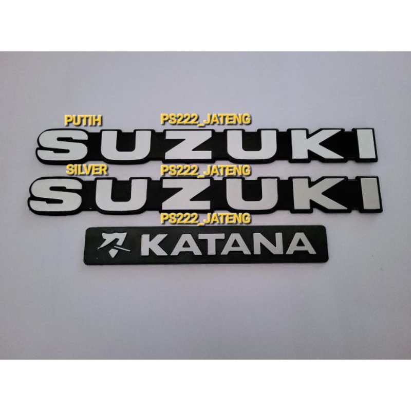 Emblem Suzuki katana jimny / Emblem suzuki katana jimny sierra carry / emblem katana suzuki