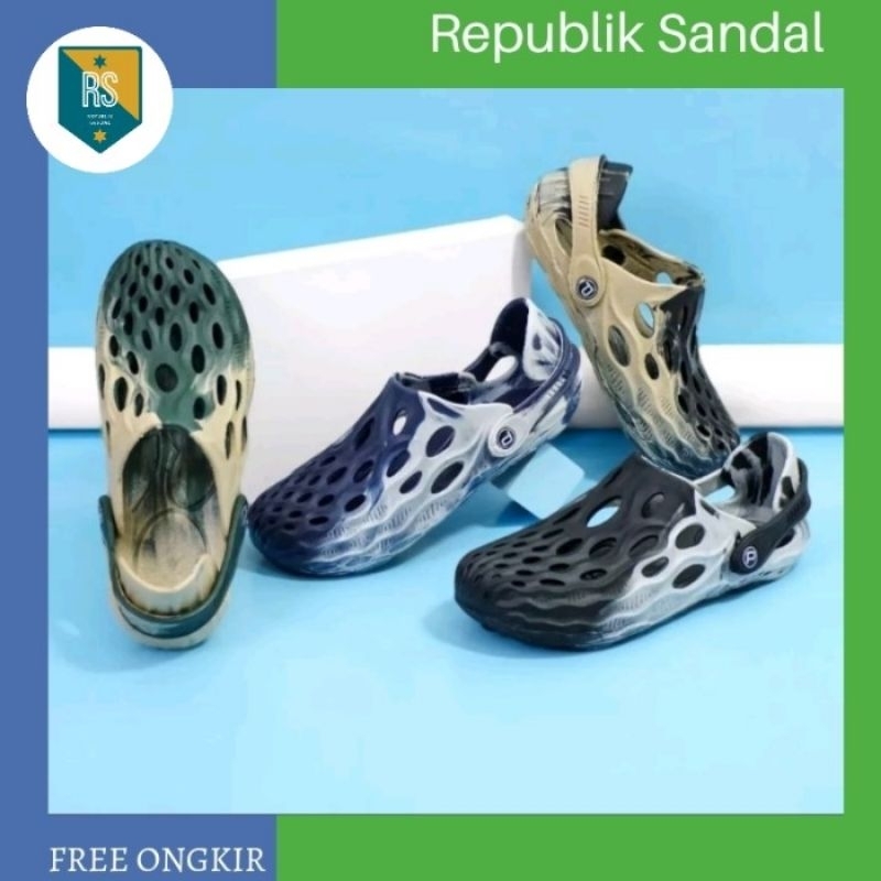Sandal selop Pria karet PORTO 1059 M 40-45