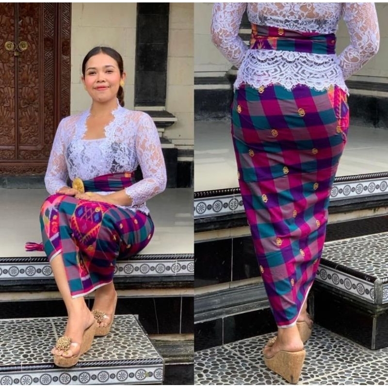 KAMEN ENDEK LEMBARAN SET SELENDANG