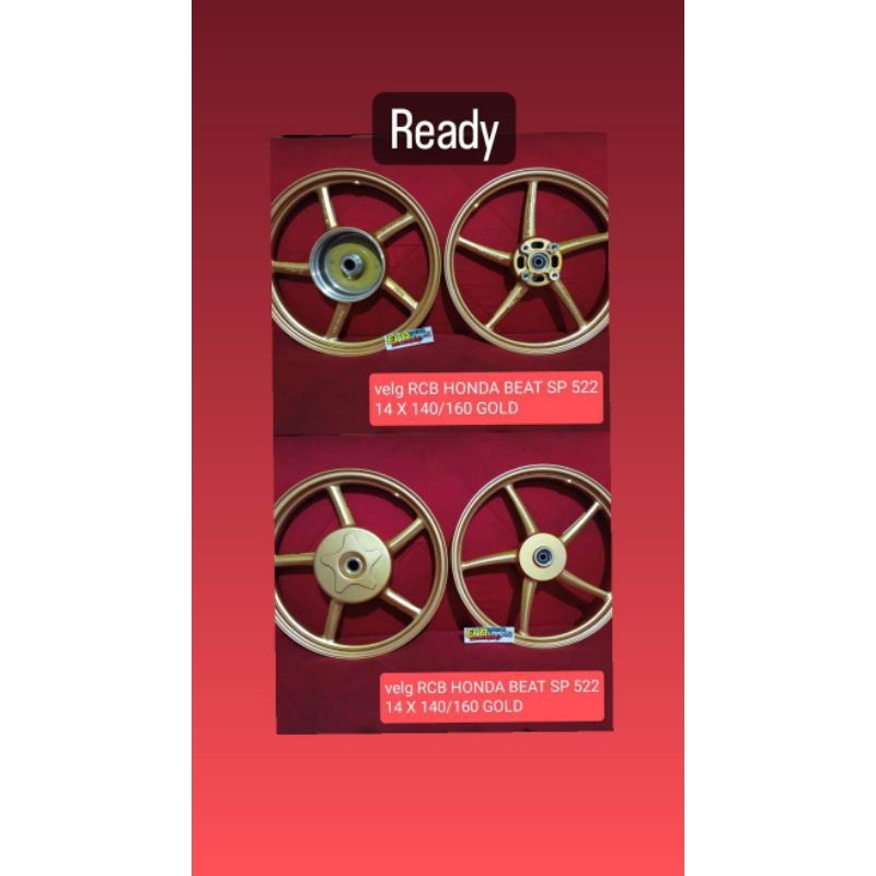 VELG RCB sp522 BEAT GOLD