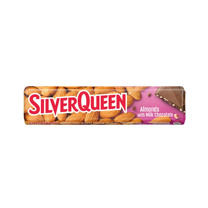 

Silverqueen Midi Almond 25 gr