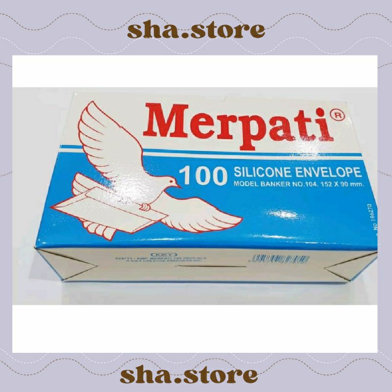 

LS. Amplop Putih Polos no 104