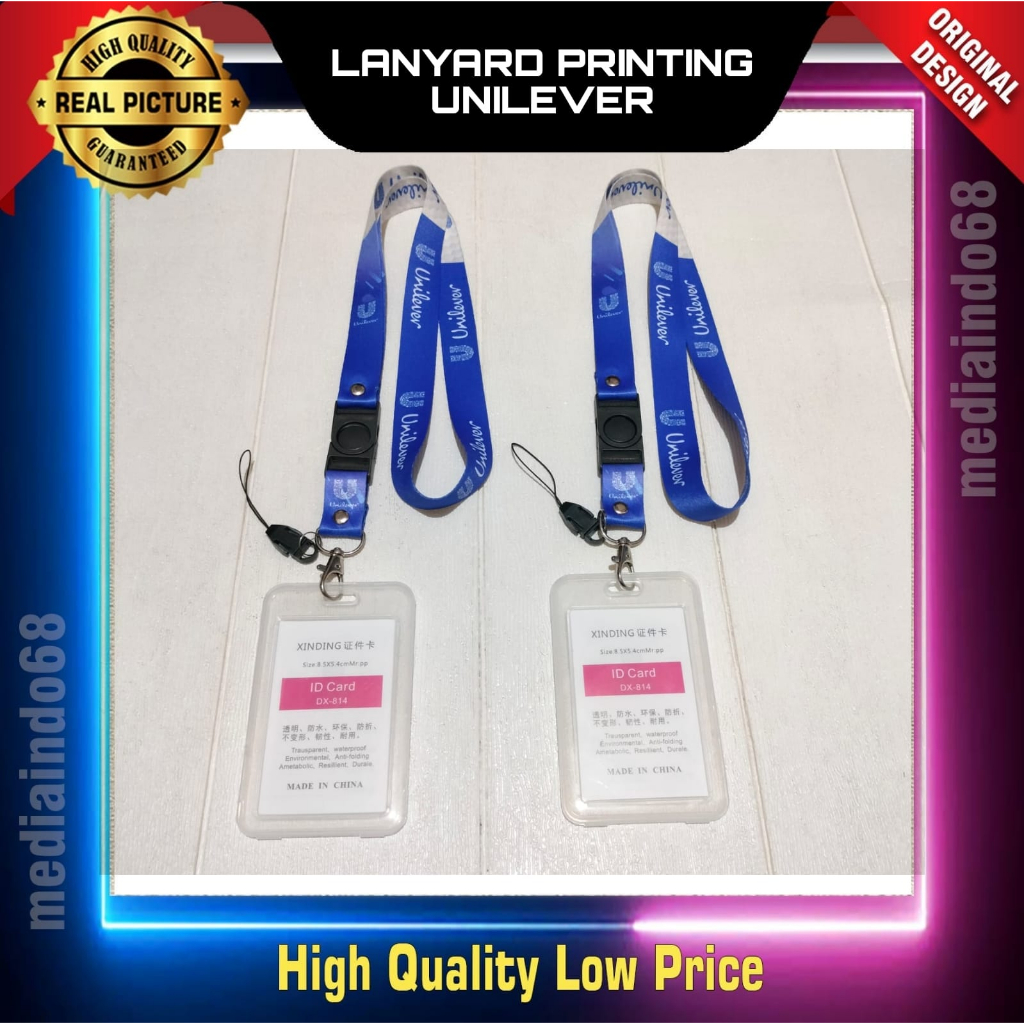 

Lanyard Printing Id Card (Paket Exclusive) Uni1ever