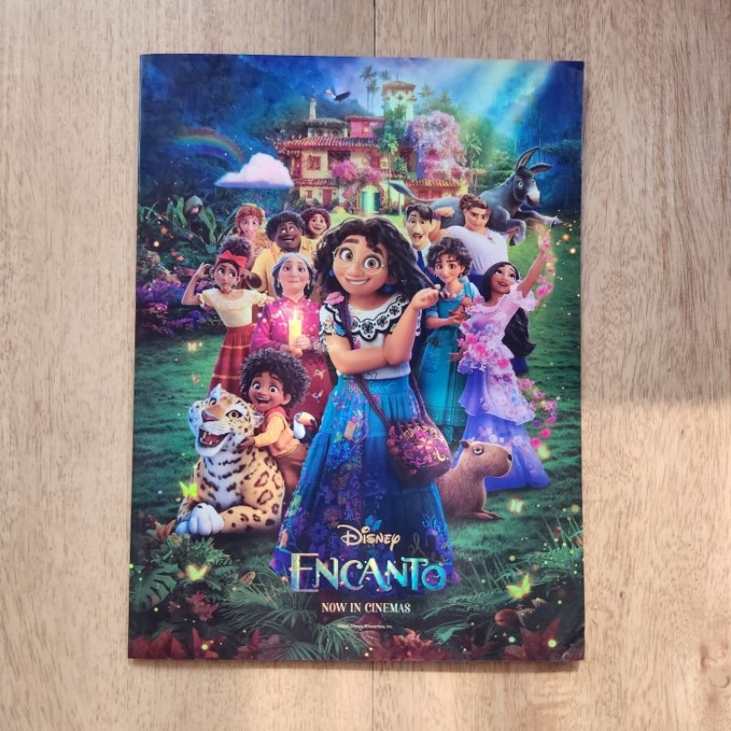 lotte artcard (korea) disney encanto // mirabel madrigal isabela luisa bruno camilo dolores pixar ar