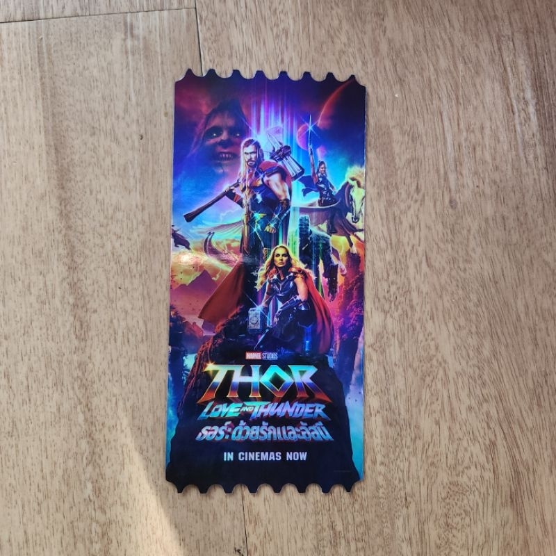collectible ticket (thailand) SF Cinema - Thor: Love and Thunder // poster ct merch merchandise phot