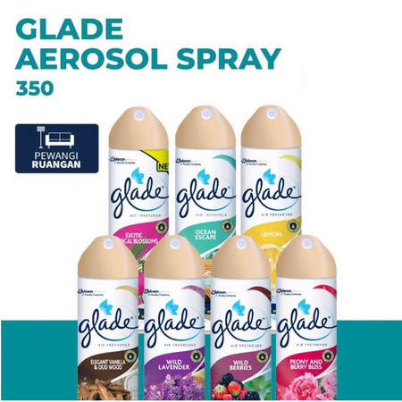Glade Spray 350ml Aerosol Air Freshener