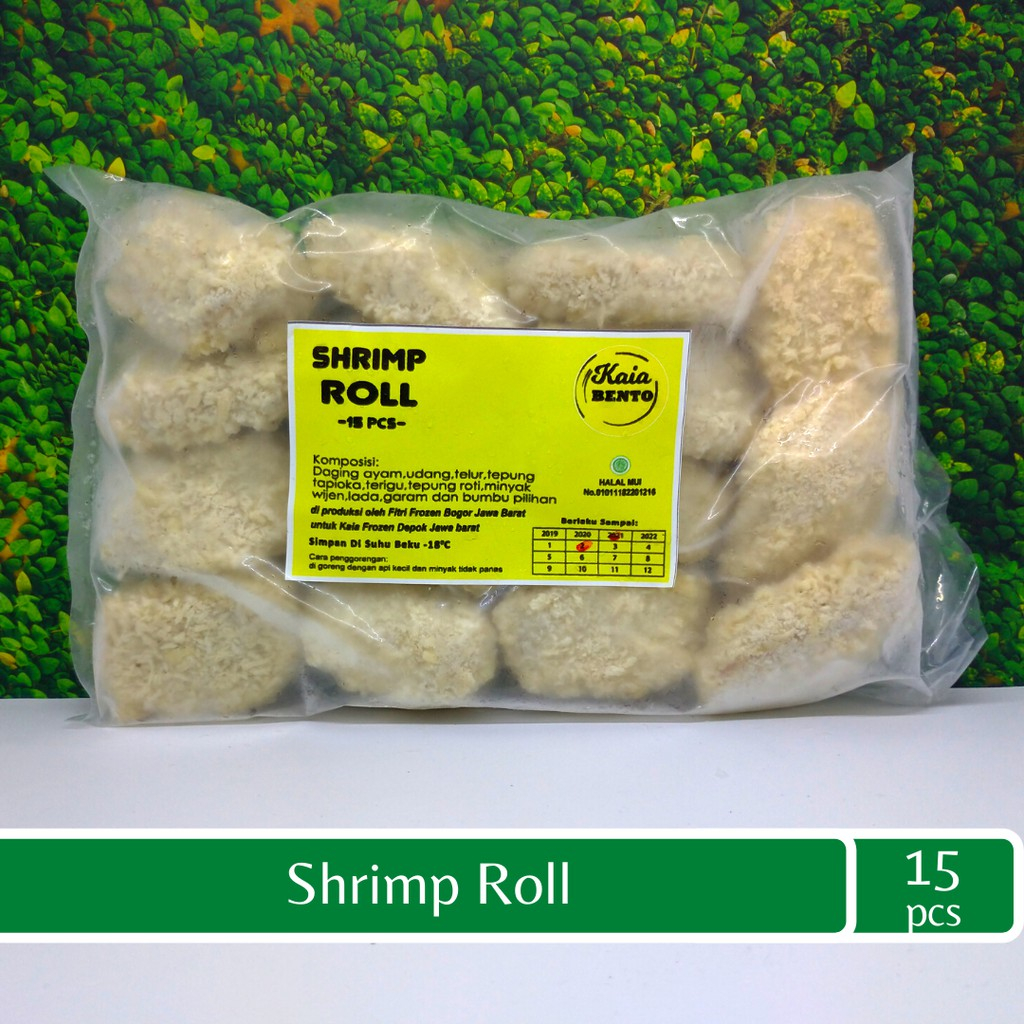

Shrimp Roll Frozen, Olahan Seafood Halal
