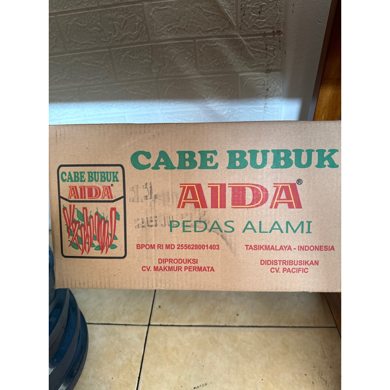 

Bubuk cabai aida 1 karton