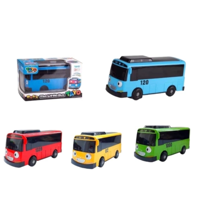 Mainan Bus Tayo /  Little Bus Tayo (Lampu+Bunyi)