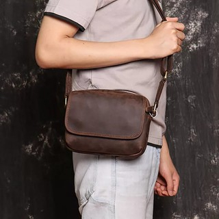 Tas Selempang Pria Kulit Asli Garut - Tas Kulit Pria Selempang Premium