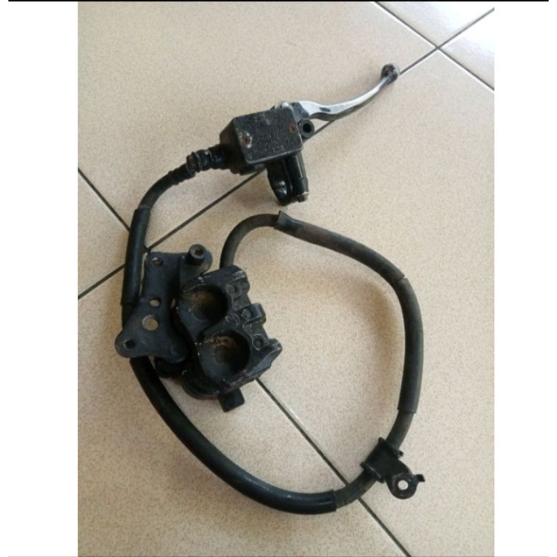 Kaliper set piringan cakram Original Tornado gs, satria 2 tak