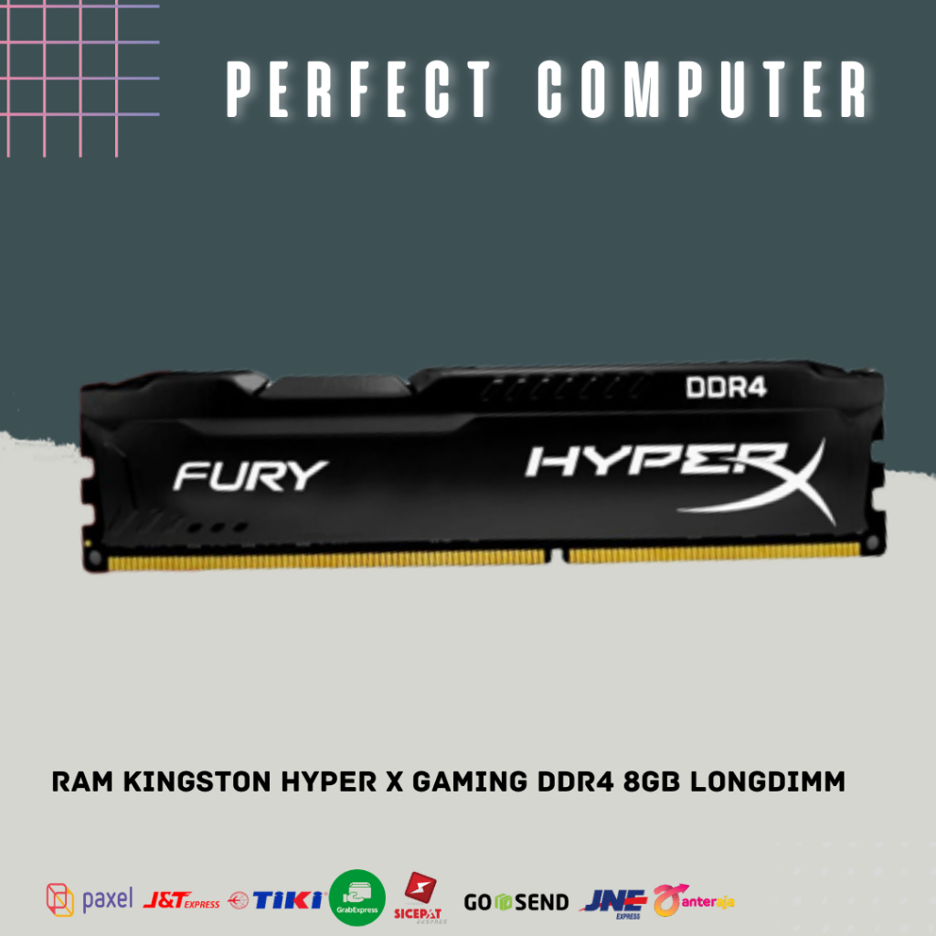 RAM KINGSTON HYPER X GAMING DDR4 8GB LONGDIMM