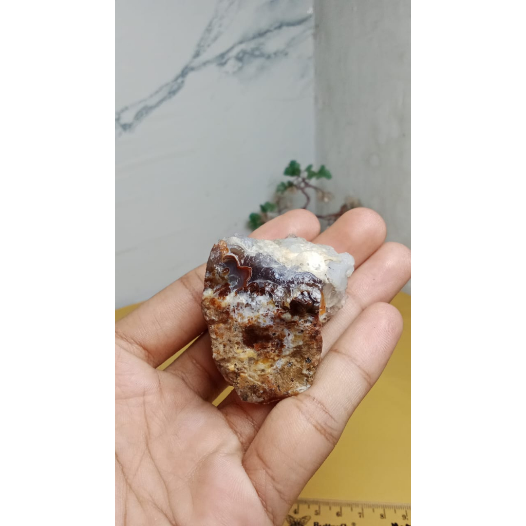 Natural Rough Fire Agate Mexico (16)