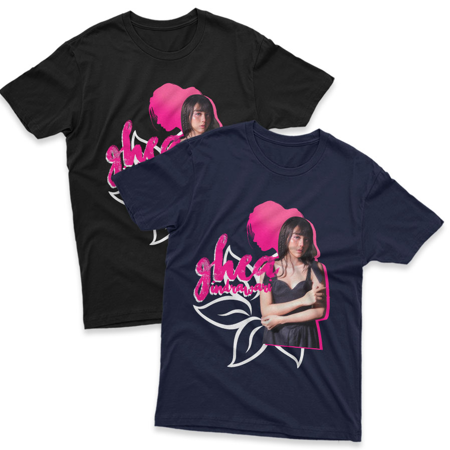 Gazken - Kaos Ghea Indrawari T Shirt Musisi Musik Indie Pop Dewasa