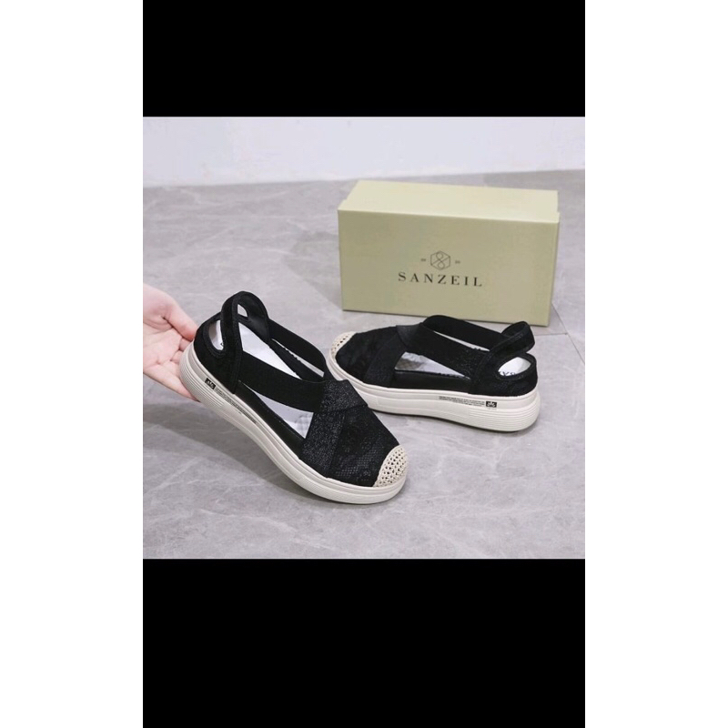 Sanzeil-Sepatu Wanita Sanzeil Stella Material PU Leather