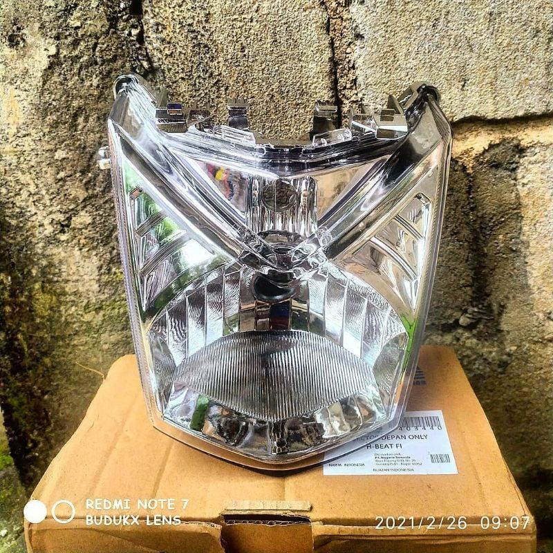 Reflektor Honda BEAT FI Lampu Depan Honda BEAT FI - MF VARIASI MOTOR