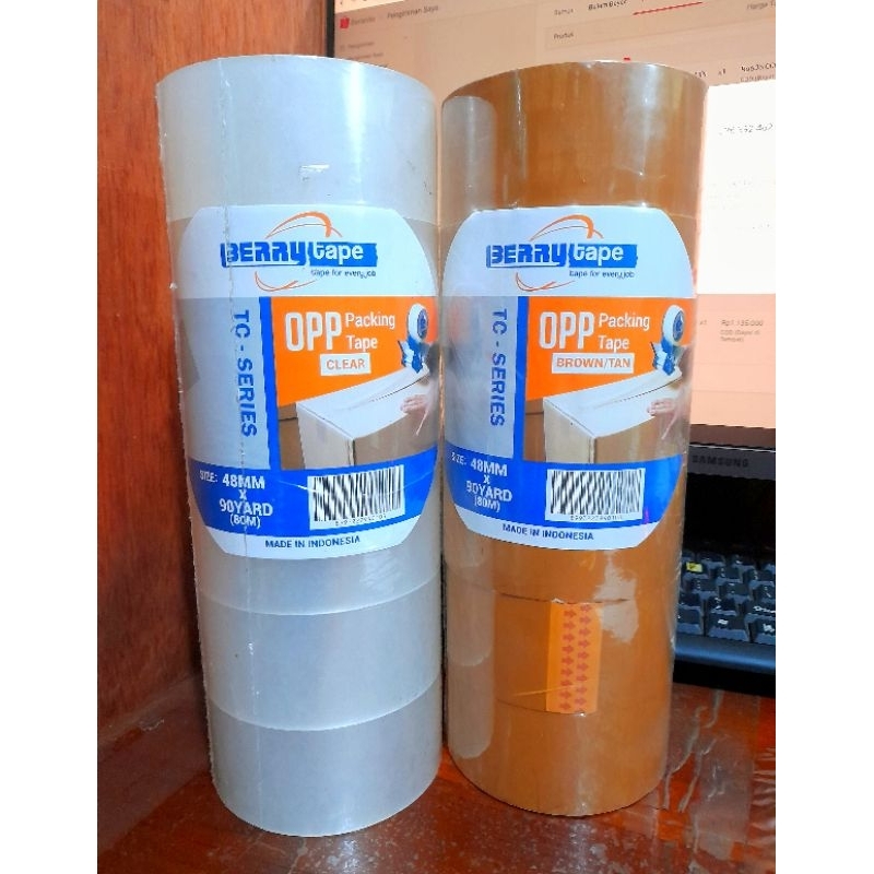 

LAKBAN BENING COKLAT 48MM X 90 YARD SUPER KUAT