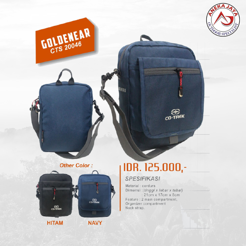 TAS SELEMPANG CO-TREK GOLDENEAR TRAVEL POUCH