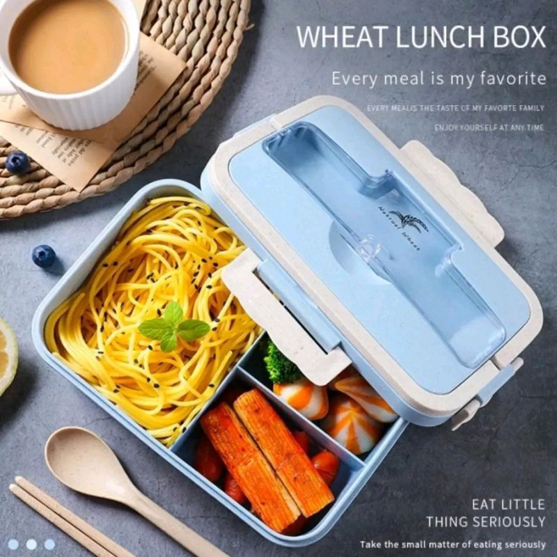 kotak makan jerami lunch box
