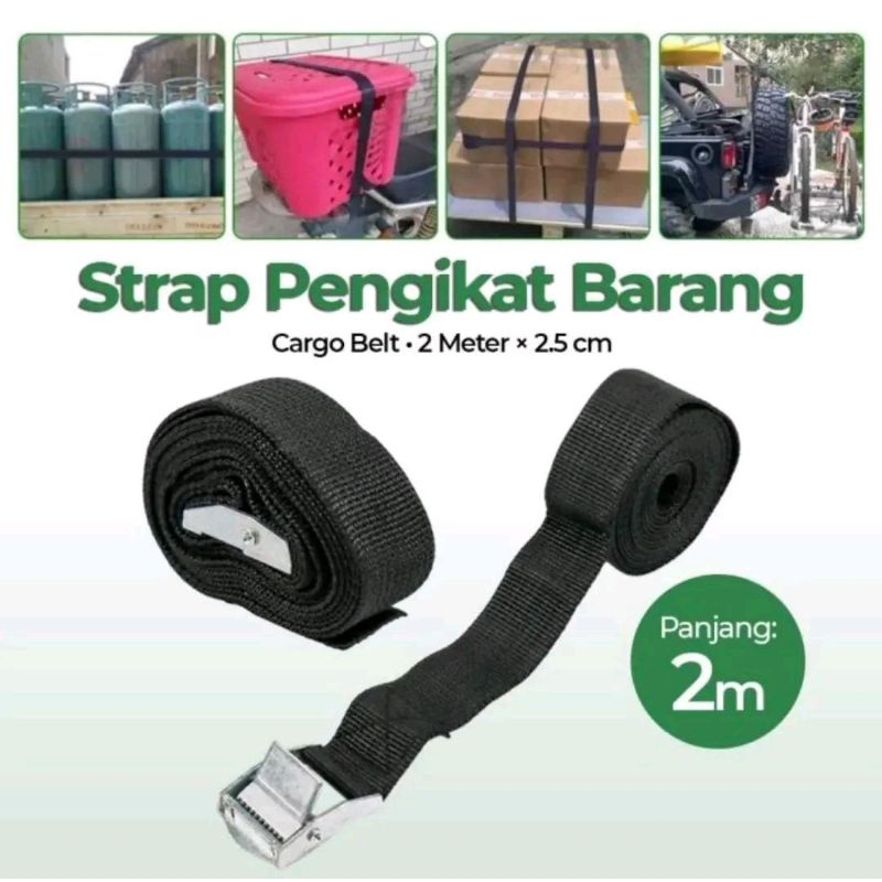 tali strap cargo pengikat barang 2m