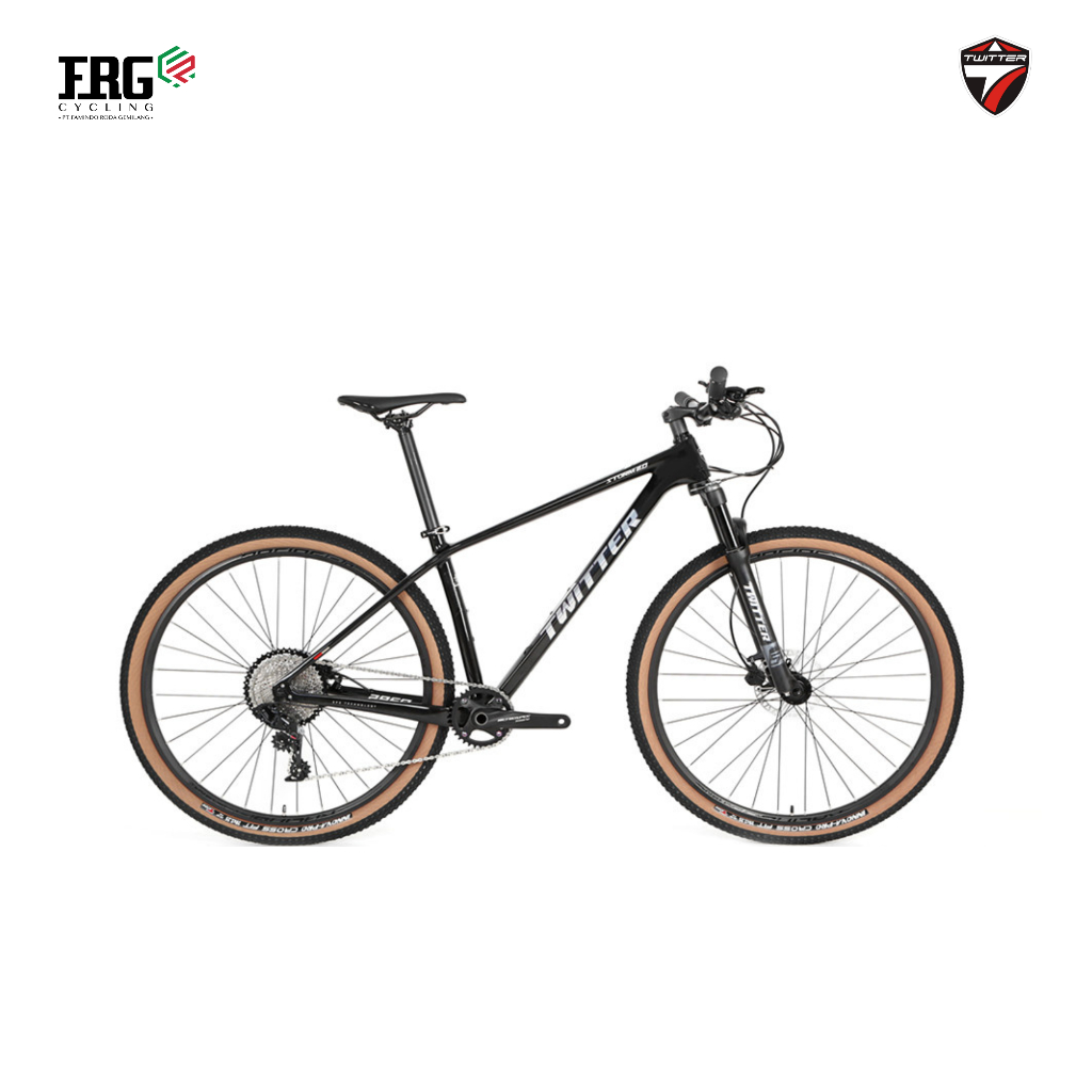 Twitter Bikes - Sepeda Gunung Twitter Storm 2.0 - Black (MTB)