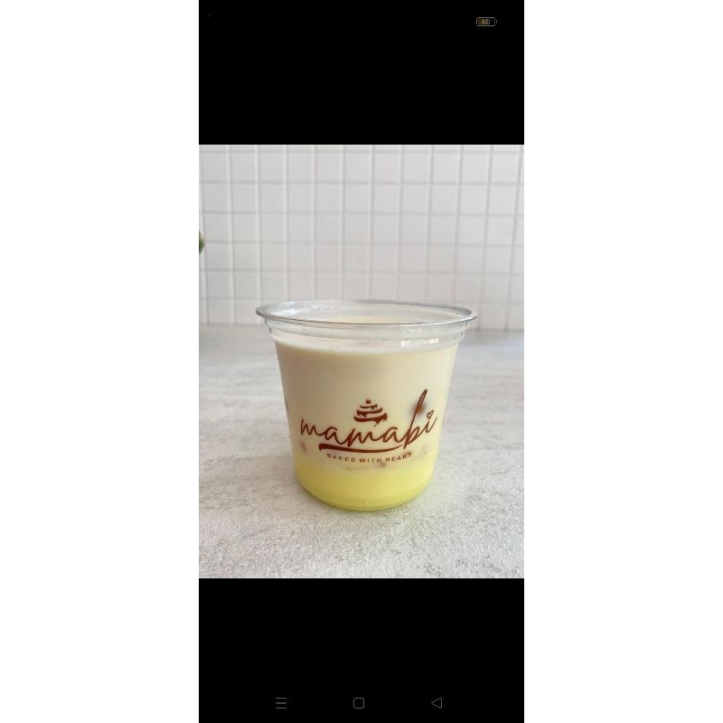 

ice pudding mango