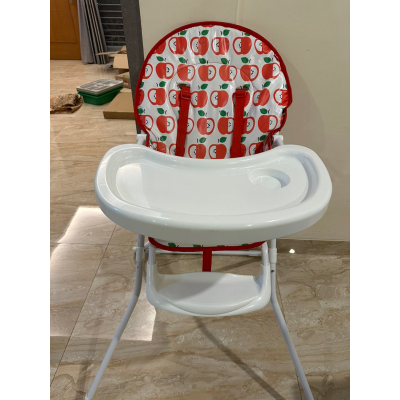 Apple highchair mothercare bekas dengan box kursi makan bayi