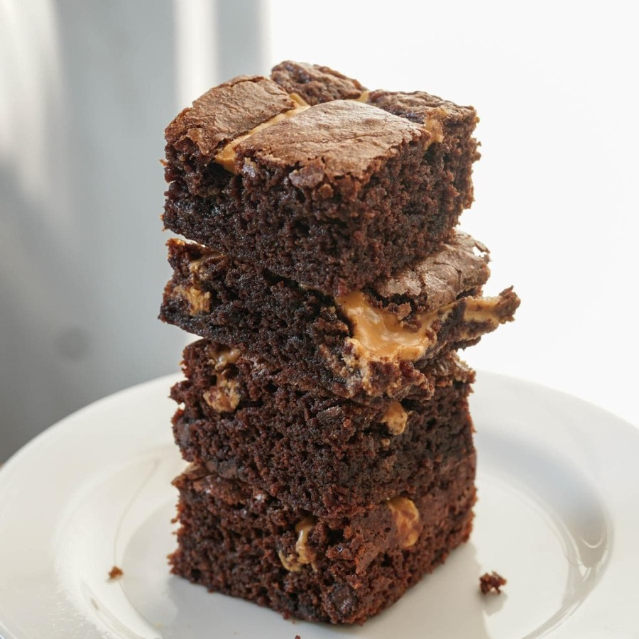 

Brownies Peanut Butter by Serendipite / Fudgy Brownies / Brownies Panggang