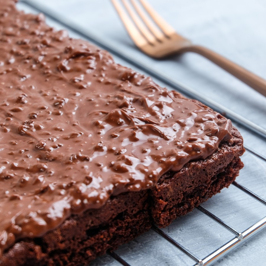 

Brownies Ovomaltine by Serendipite / Brownies Panggang / Fudgy Brownies