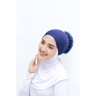 Ciput Turki Daleman Kerudung [REALPICT] Ciput Turki Cepol Tali Belakang Anti Pusing Rayon Premium Sa
