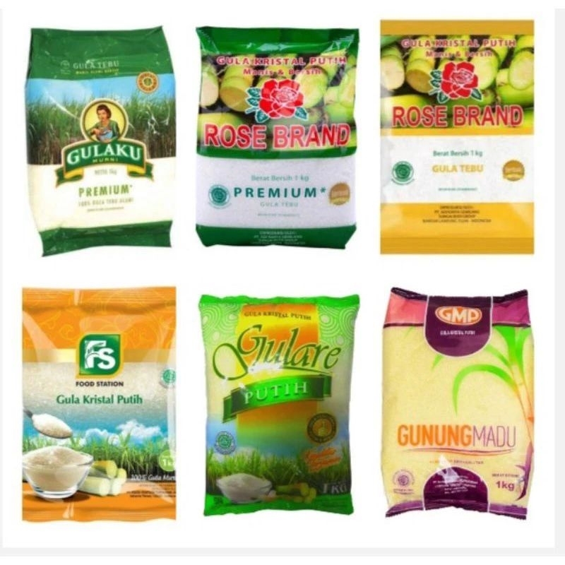 

Gula Pasir kemasan 1kg