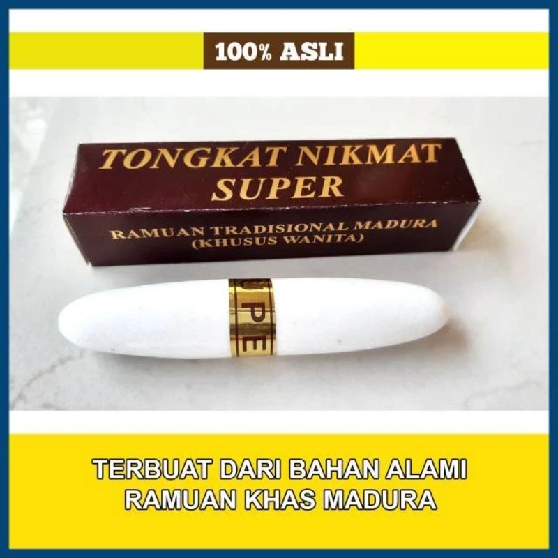 Tongkat Madura NIKMAT SUPER PREMIUM  (kemasan coklat)