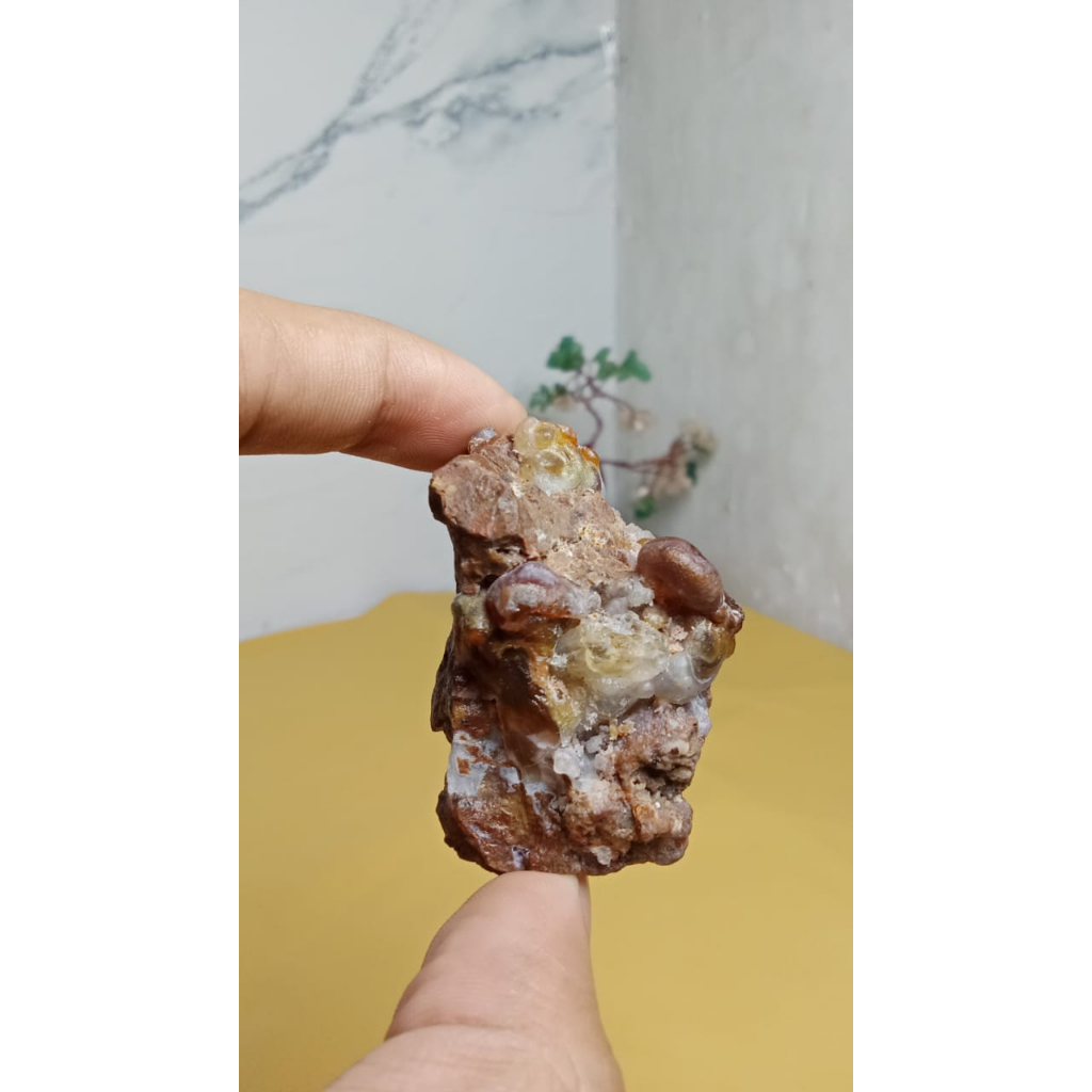 Natural Rough Fire Agate Mexico (18)