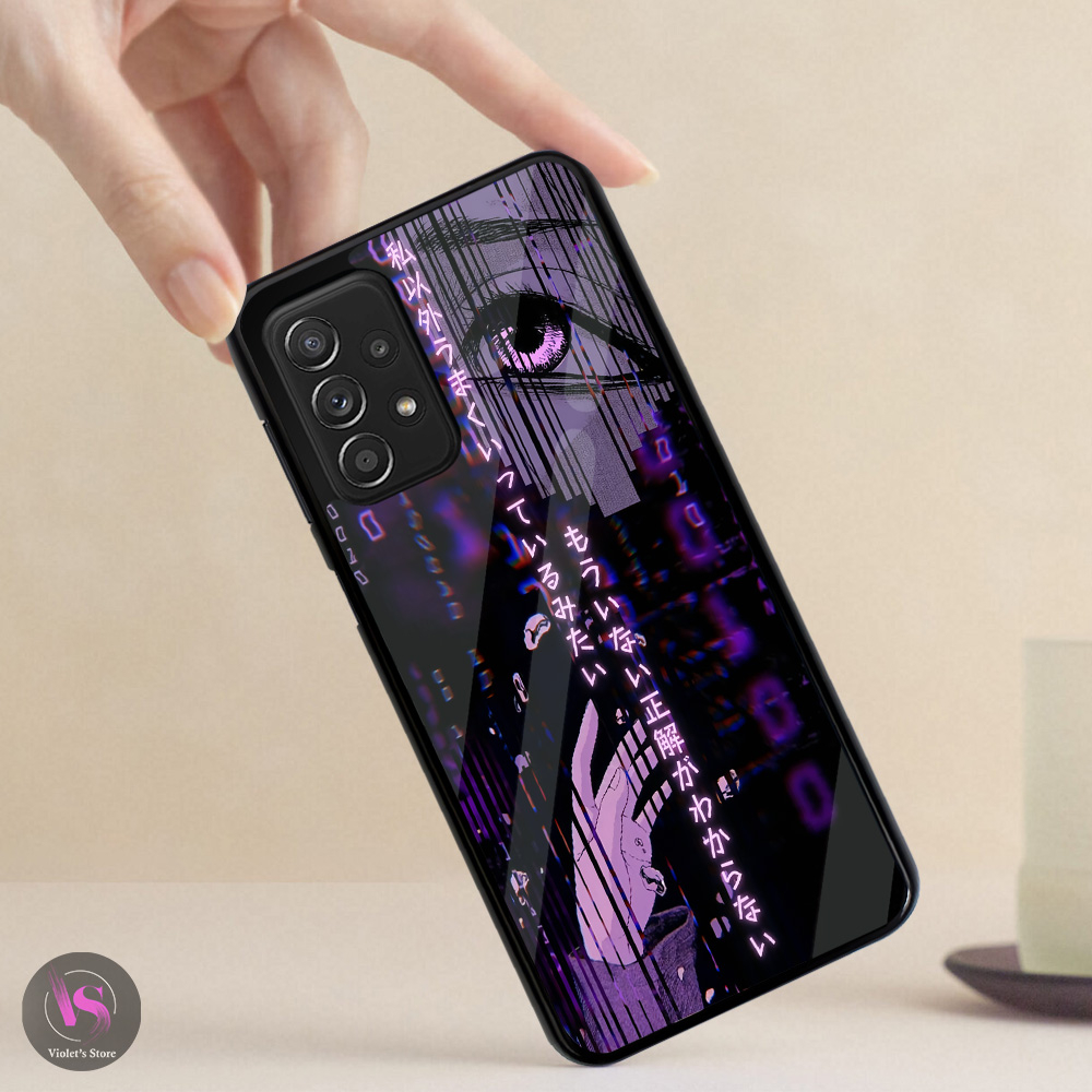 Case Kilau Samsung A51 A52 A52S A71 A72  |VN39| Case Glossy Pic HD | Kesing Silikon Premium Aestheti