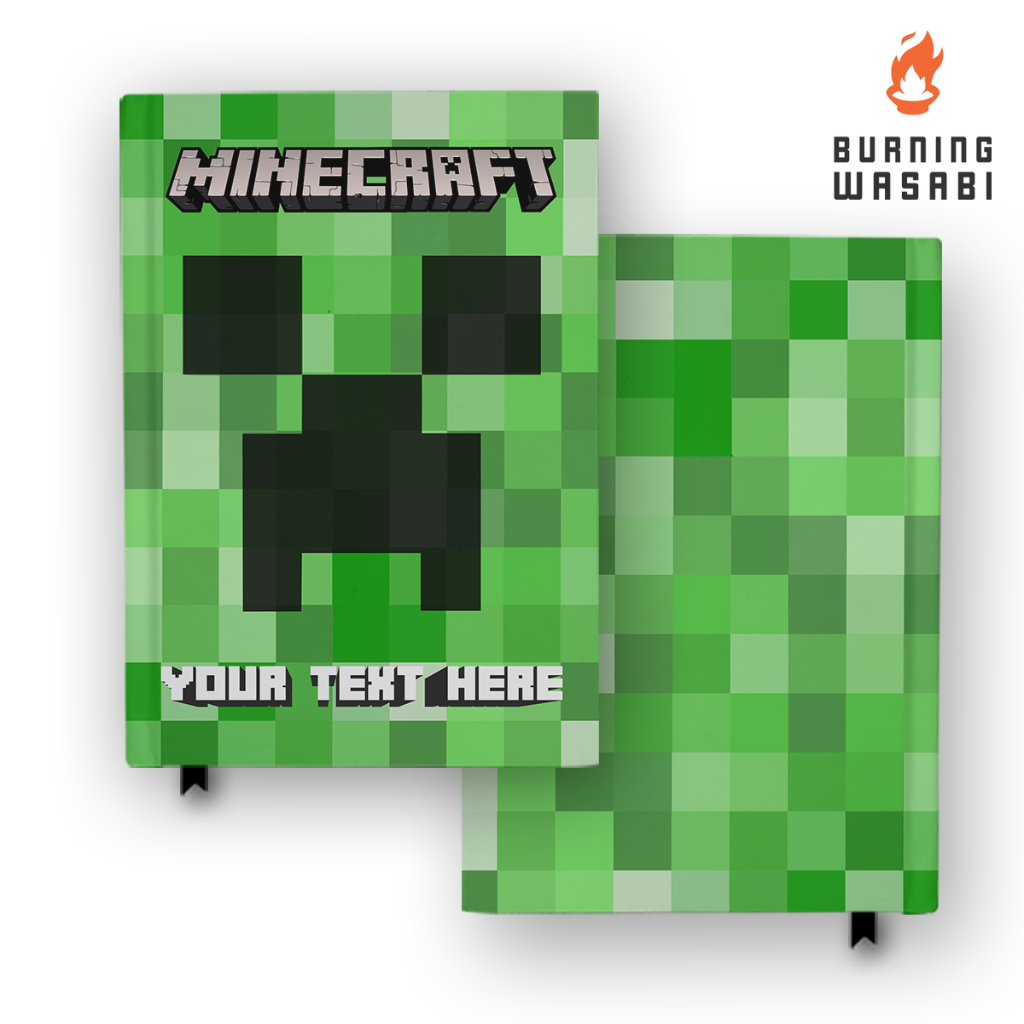 

Buku Catatan Notebook Minecraft 1 Creepy Custom Nama Agenda Jurnal Diary Hardcover A5 A6 B5