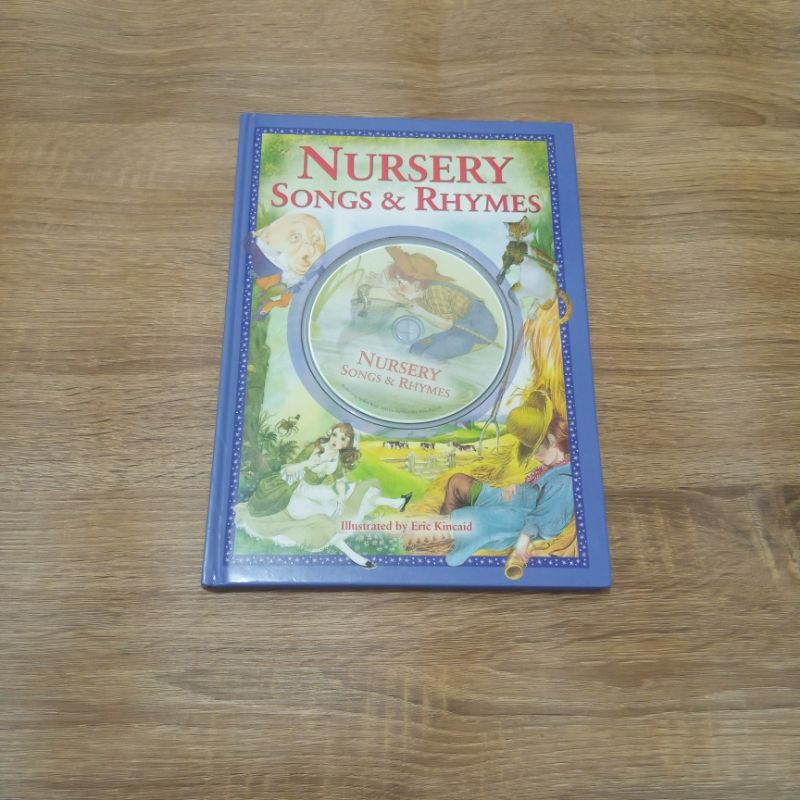 BUKU ANAK PRELOVED NURSERY SONGS AND RHYMES WITH CD ERIC KINCAID