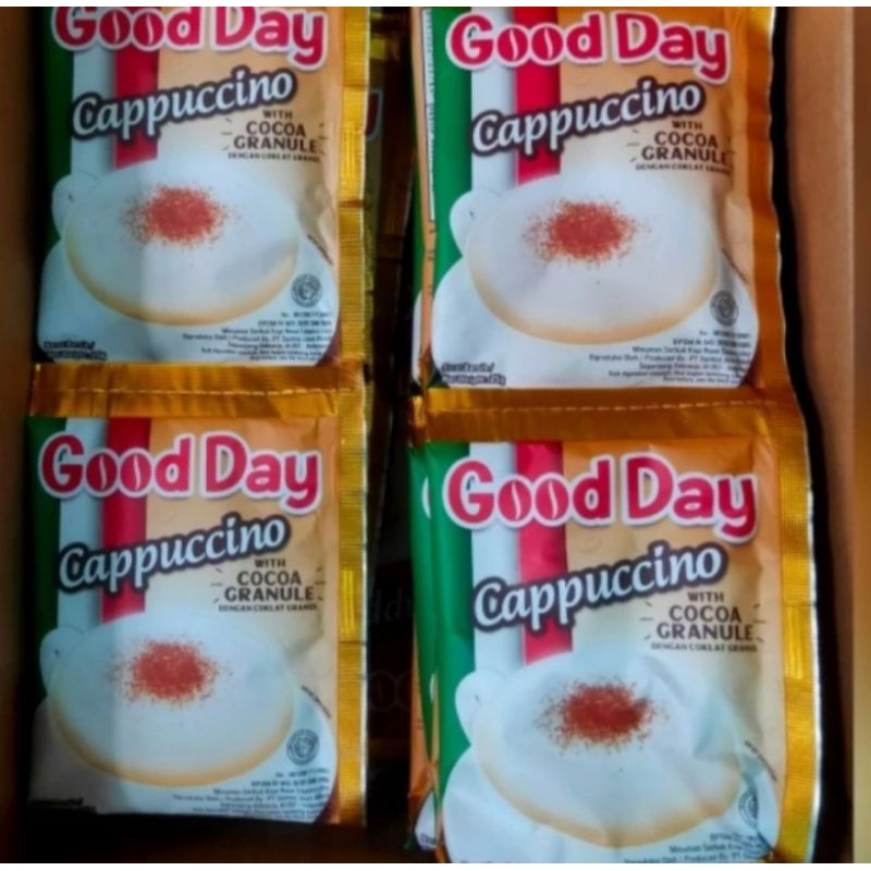 

kopi goodday capucino rencengan isi 10 sachet