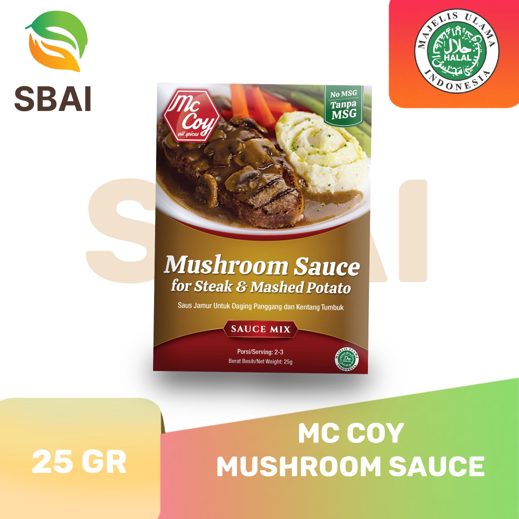 

Mc Coy Bumbu Saus Jamur